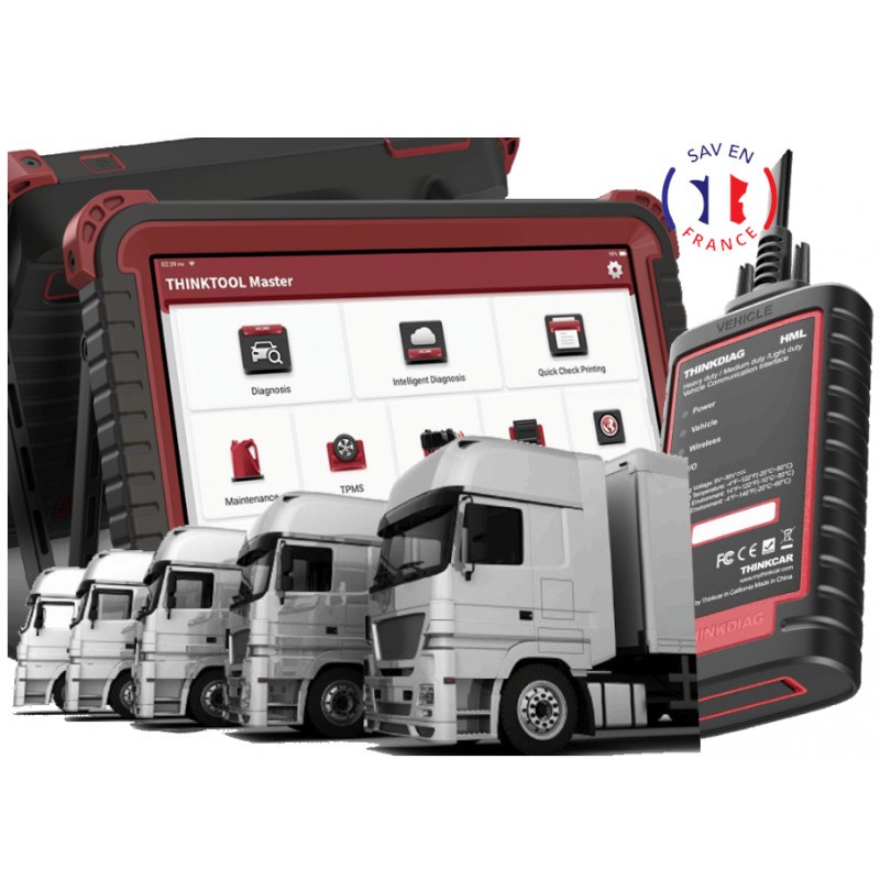 valise diagnostic automobile camion poids lourd + véhicule léger +