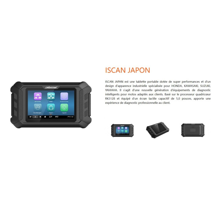 Obdstar iScan : diagnostic moto japonaises | 123DiagAuto