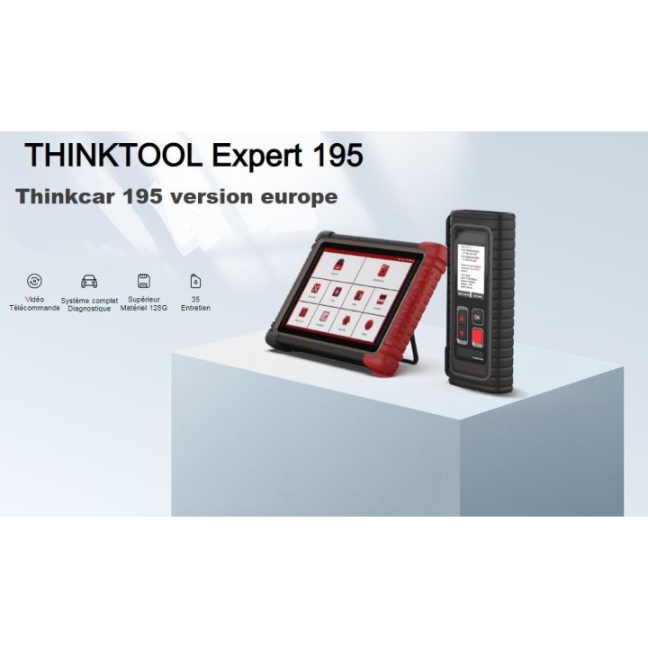 Thinkcar Thinktool 195 : valise diagnostic multimarque pro