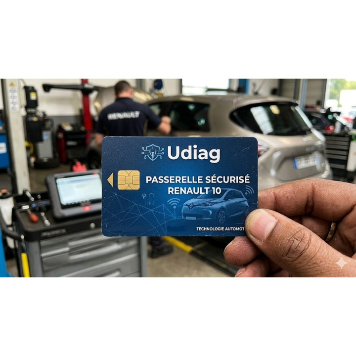 Passerelle sécurisée Renault Dacia pour Udiag X95 Pro