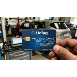 Licence passerelle sécurisée FCA pour Udiag X95 Pro