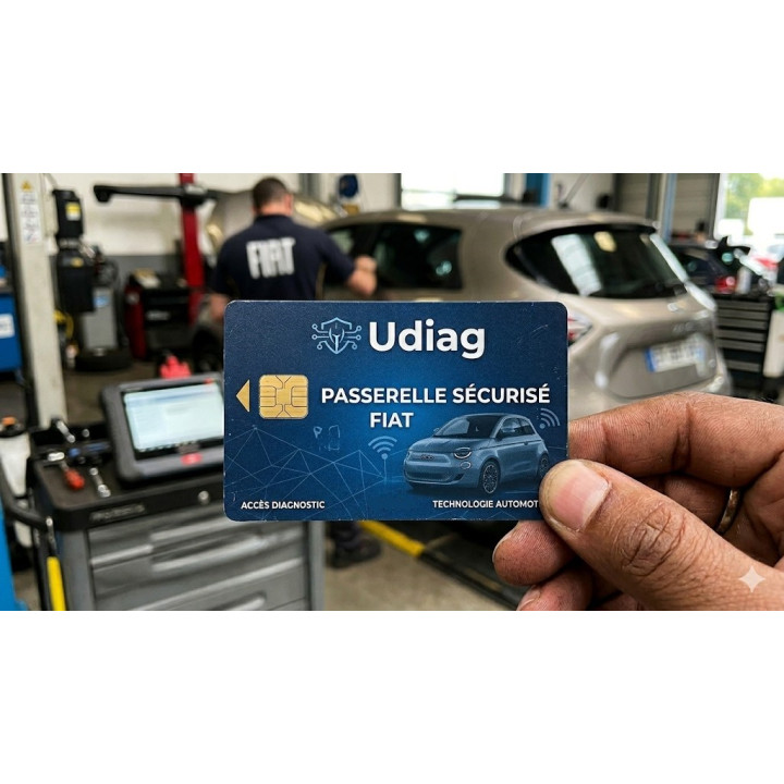 Licence passerelle sécurisée FCA pour Udiag X95 Pro