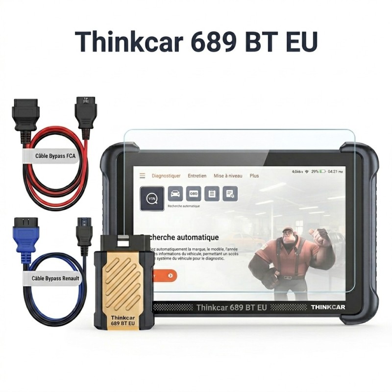 Thinkcar Thinkscan 689 BT Market ou EU