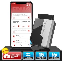 Kingbolen Ediag Elite + : interface diagnostic multimarque