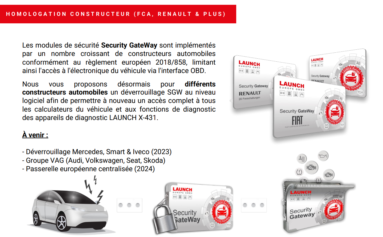 valise diagnostic launch france x431 euroturbo pro