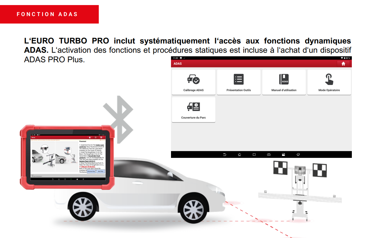 valise diagnostic launch france x431 euroturbo pro