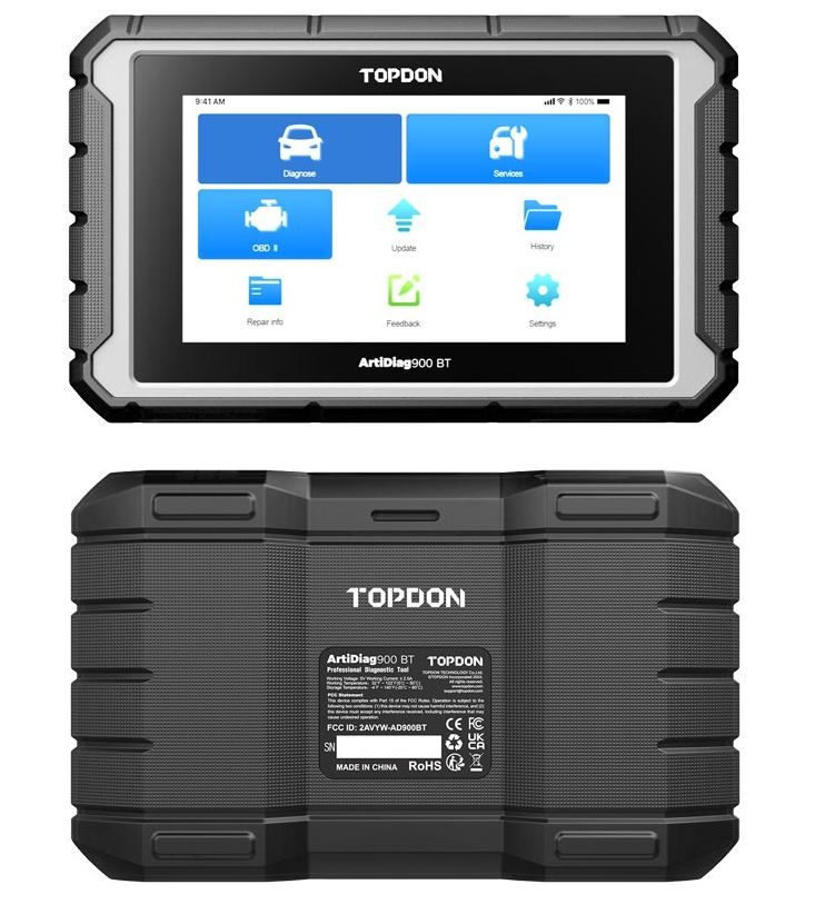 appareil diagnostic topdon 900 bt