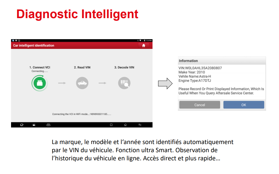 valise diagnostic multimarque professionnelle launch x431 smartlink