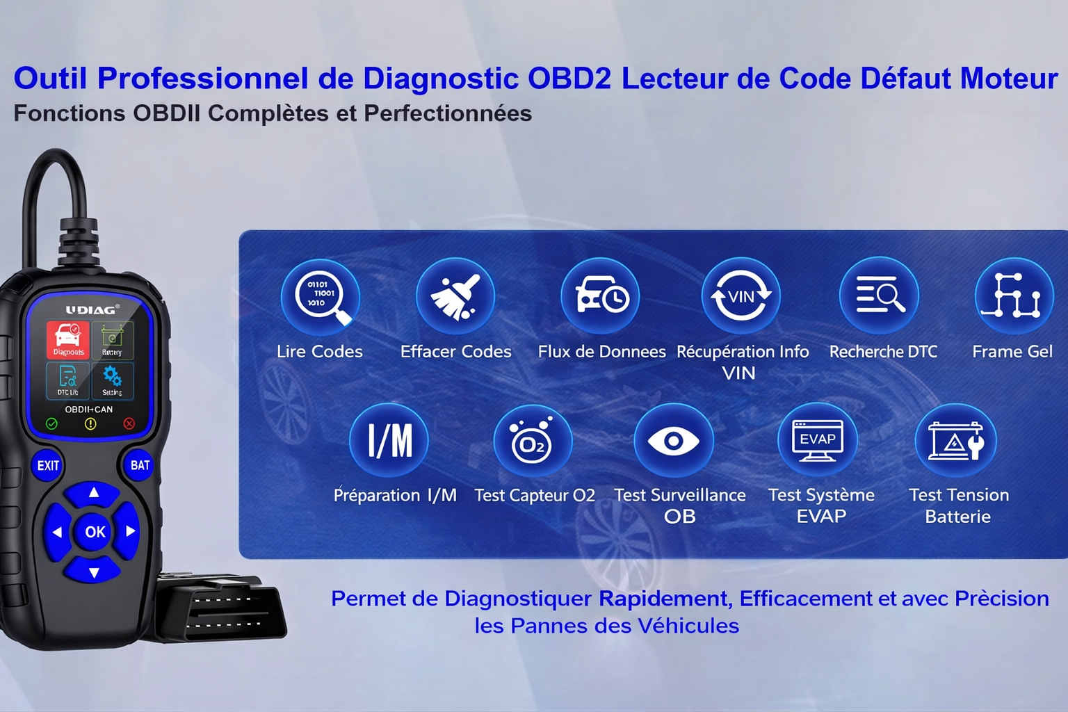 appareil diagnostic cr720