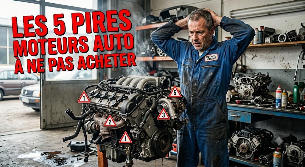Les 5 pires moteurs de voiture à éviter en 2026 : l'avis d'un mécanicien