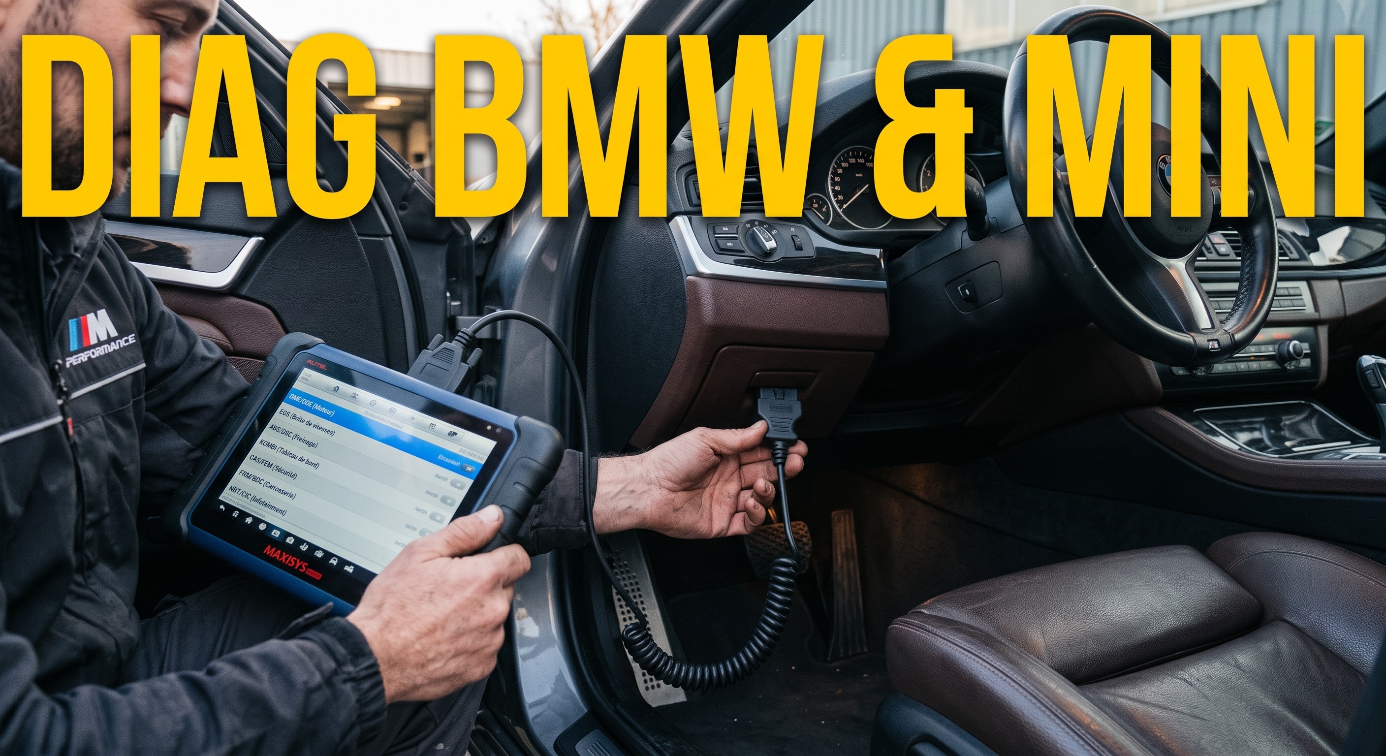 Valise diagnostic BMW et Mini : faut-il un outil specifique ?