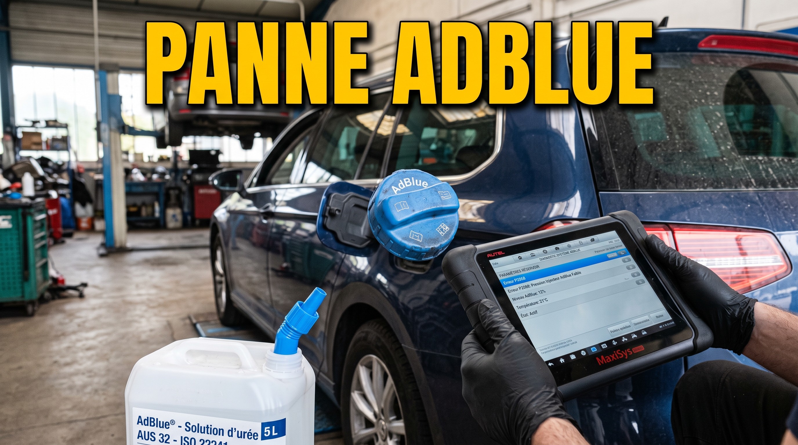 Probleme AdBlue : diagnostiquer avant de reparer